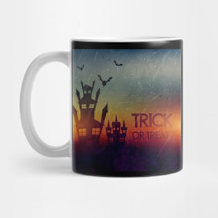 Trick or Treat Haunted House Mug